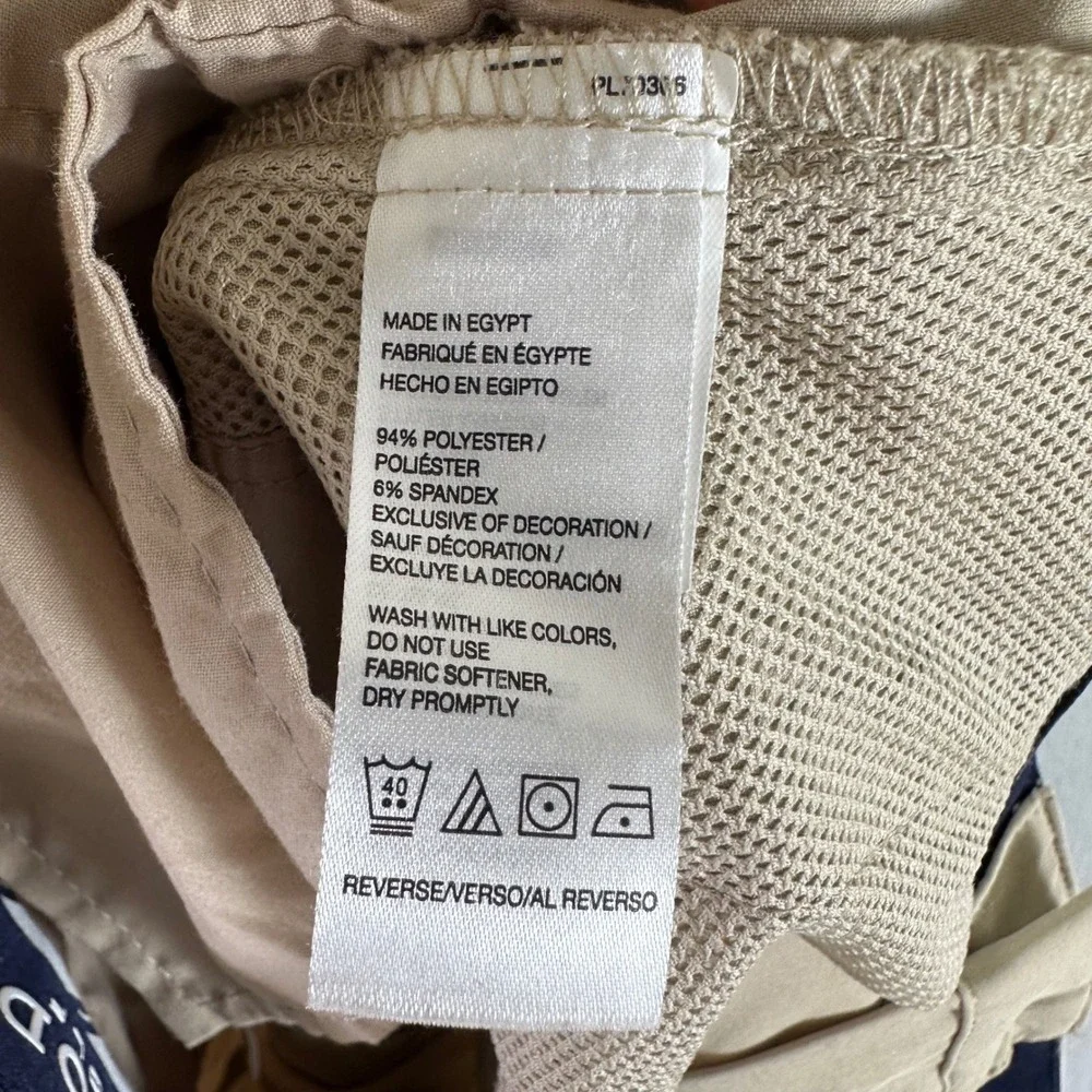 IZOD GOLF Pants Men's 30x32 Khaki Flat Front Chino Pants Performance Stretch‎